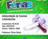 Minicursos de Férias: Interpretação de Exames Laboratoriais – Faculdade Santa Emília Rodat