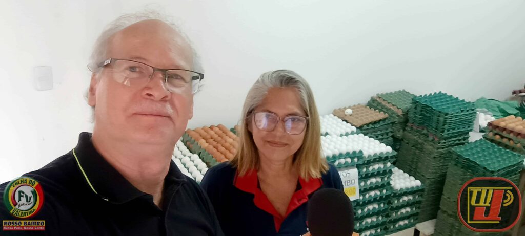 Petrúcio Prado entrevista Maria Verônica na PRÓ OVOS, no Mercado Público do Valentina, em João Pessoa. A entrevista registra a história da empresa fundada por João Batista Dias (in memoriam) e sua trajetória no comércio tradicional do bairro