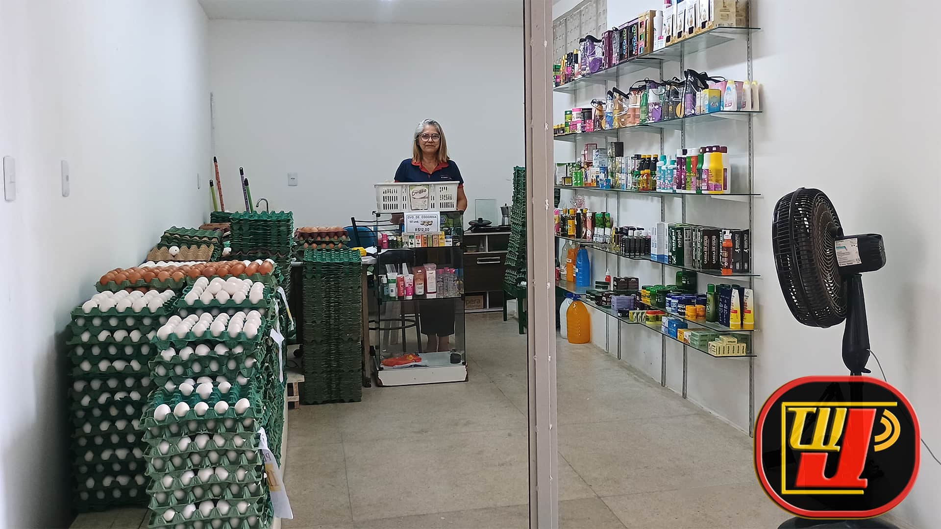 A PRÓ OVOS está localizada no novo anexo do Mercado Público do Valentina Figueiredo, em João Pessoa, onde atende clientes com ovos, produtos naturais, medicamentos naturais, cosméticos e outros produtos.