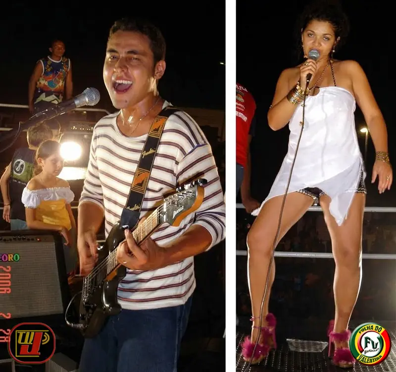 Grupo de amigos sorrindo e celebrando durante a festa no Bloco Valentina Folia em João Pessoa.