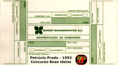 11 - Petrucio Prado de Oliveira - Concurso Boas Ideias - 1992 -