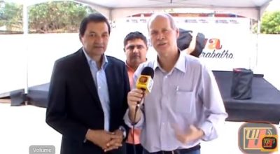 Entrevista com Superintendente do Detran Aristeu Chaves Inauguração Posto Atendimento