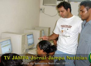 Inclusão Digita Marmuthe Cavalcanti e Prof Giovanni Levam Capacitação Gratuita à Comunidade