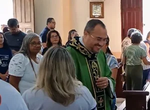 Missa Paróquia NSra Aarecida Valentina - TV JAMPA Oficial - Petrucio Prado 3