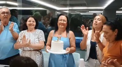 Rogéria aniversariante TV JAMPA